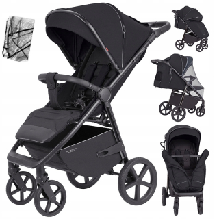 Bravo 2023 CRL-5515 Jet Black detský kočík